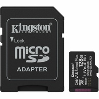 128GB microSDXC Canvas Select+ Gen3 150MB/s A1 Card + Adapter