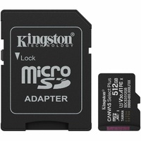 512GB microSDXC Canvas Select+ Gen3 150MB/s A1 Card + Adapter