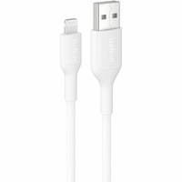BoostCharge USB-A Cable with Lightning Connector 2m - White