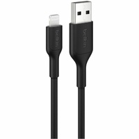 BoostCharge USB-A Cable with Lightning Connector 1m - Black