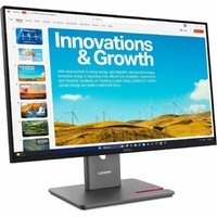 ThinkVision P24QD-40 23.8in QHD IPS 2560x1440 USB-C DP1.4 HDMI2.1 Ethernet Audio Out USB Hub 140W PD Full-Function Stand Anti-glare Natural LBL
