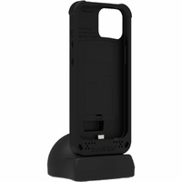 DuraSled DS840 Performance Barcode Reader Black for iPhone 16 and 15 and Charging Dock
