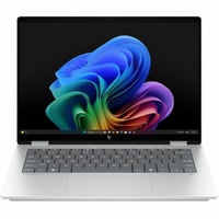 HP OmniBook X FlipNGAI 14 Windows 11 Home 14in Touch screen AMD Ryzen AI 7 16GB RAM 512GB SSD 2K Glacier silver