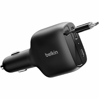 BoostCharge Retractable Car Charger 75W