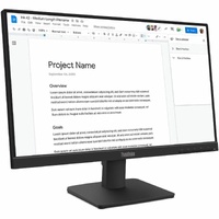 Lenovo ThinkVision S22-4e 22" Class Full HD LED Monitor - 16:9 - Raven Black - 21.5" Viewable - In-plane Switching (IPS) Technology - WLED Backlight