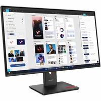 ThinkVision T32UD-40 31.5in IPS 3840x2160 1x HDMI 2.1 TMDS 1x DP 1.4 1x USB-C Tilt Swivel Pivot Height Adj Stand 1x USB-C 3x USB-A 1x USB-C 3Y