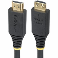 StarTech.com 8ft (2.4m) High Speed HDMI Cable with Gripping Connectors, 4K 60Hz/1440p 144Hz, 18Gbps, UHD HDMI 2.0 Cord, TPE Jacket - High Speed HDMI