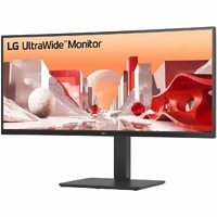 LG 34BA75QE-B 34IN WQHD 3440X1440 CURVED ULTRAWIDE IPS MONITOR HDMI DP USB-C RJ45 USB HUB HAS SPK VESA 3 YEARS WARRANTY