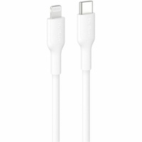BoostCharge USB-C Cable with Lightning Connector PCR 1M White