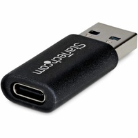 StarTech.com USB-A to USB-C Adapter, USB-A Male to USB-C Female Converter, USB 10Gbps, 5V 900mA, USB to USB C Adapter - Connect a USB-C cable or to a