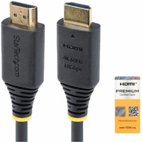 2.4m (8ft) Premium Certified High Speed HDMI Cable 4K 60Hz/1440p 144Hz HDR10/HDCP 2.2/ARC 18Gbps UHD HDMI 2.0 Cord for TV/Monitor/Display TPE Jacket