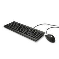Keyboard and Mouse Combo HP C2500 USB 2.0 Interface Optical Mouse J8F15AA