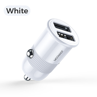 Car Charger Joyroom C-A06 Dual USB Mobile Phone 3.1A Fast Charging Charger White
