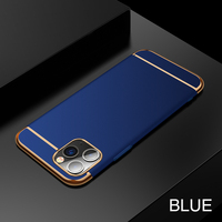 Phone Case Joyroom Classic Sweat and Fingerprint Proof For iPhone 11 Pro Blue