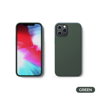 Phone Case Joyroom Shockproof Silicone Lens Protection for IPhone 12 Pro Max Green