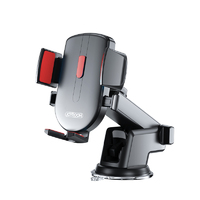 Phone Holder Joyroom 360 Degree Mouse Shaped Mount Car Dash Stand Black & Red