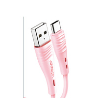USB-C Type C Data&Charger Cable Joyroom Samsung Huawei Xiaomi Google Fast Charging Pink