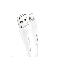 Micro USB Data Charger Cable Cord Joyroom For Android Samsung Fast Charging 1M White