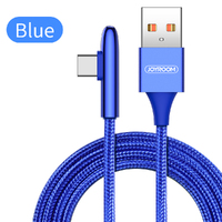 Phone Cable Joyroom S-M98K Bullet shape series 3A Fast Charging Type-C Blue 1.2M