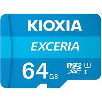 Micro SD KIOXIA EXCERIA 64GB Class 10 U1 Mobile Smart Phone Tablet Memory Cards