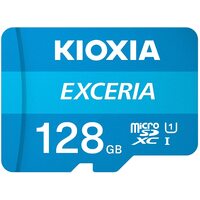 Micro SD KIOXIA EXCERIA 128GB Class 10 U1 Mobile Smart Phone Tablet Memory cards