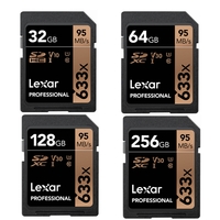 Lexar SD Card UHS-I Professional 633x Full HD Camera DSLR TF Memory Card U3 4K 95MB/s