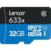 Lexar 32GB Micro SD Card SDHC UHS-I High Performance 633x 95MB/s U1 4K Mobile Phone TF Memory Card