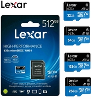 Lexar Micro SD Card SDHC UHS-I High Performance 633x 100MB/s U1 4K Mobile Phone TF Memory Card