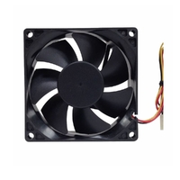 Repalcement 80mm TFX Silent Case Fan -  Fan only no Screw for Aywun SQ05 TFX PSU 2500rpm. Mini 2Pin Connector.