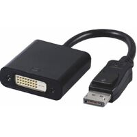 Astrotek DisplayPort DP to DVI Adapter Converter Male to Female Active Connector Cable 15cm - 20 pins to 24+1 pins EYEfinity 6xDisplays ~CBA-GC-ACTDP