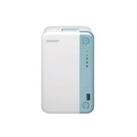 QNAP TS-251D-2G 2 Bay NAS Intel Celeron J4005 Dual-core 2.0 GHz Processor 2 GB SO-DIMM DDR4 Hot-swappable 1xGbE 1xPCIe Gen 2 x4 2xUSB 3.2 - 2 Yrs Wty