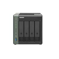 QNAP NAS TS-431KX-2G 4 Bay NAS Alpine AL-214 4-Core 1.7GHz 2GB DDR3 512MB 4x3.5' SATA Hot Swap 2xGbE 3xUSB 3.2 Tower LED Windows/MAC