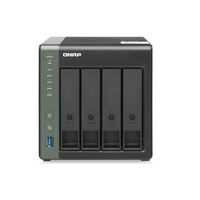 QNAP TS-431X3-4G 4 Bay AnnapurnaLabs AL-314 quad-core 1.7GHz processor, 4 GB RAM 4x 3.5-inch SATA Hot-swappable 1 x 10GbE SFP+ port 3 xUSB 3.2 Tower