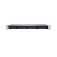 QNAP TS-431XEU-2G 4 Bay NAS AL314 32-bit ARM Cortex-A15 Quad-core 1.7GHz 2GB DDR3 Hot-swappable 2xGE 1x10GbE SFP+ 4xUSB3.2 1U Rackmount 3YR