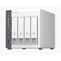 QNAP TS-433-4G 4 Bay NAS ARM 4-core Cortex-A55 2.0GHz processor, 4 GB on board (non-expandable)  -2 Year Warranty