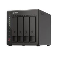 QNAP TS-453E-8G 4 Bay NAS Intel Celeron J6412 UHD Graphics 8GB Hot-swappable 2x M.2 PCle 2x GbE2.5 WOL 2x USB3.2 - 3 Years Warranty