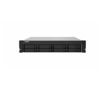 QNAP TS-832PXU-4G 2U Rackmoun 8-Bay NAS AL324 quad-core 1.7 GHz 4GB DDR4 Hot-swappable 2x2.5 Gbe 2 x10GbE SFP+ 1xPCIe Gen 2 x2 4xUSB 3.2 3 yr wty