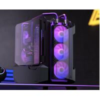 Antec CANNON Open Frame Case, E-ATX, ATX, Micro-ATX, ITX. Tempered Glass, USB 3.1 Type-C, USB 3.0 x 2, Aluminium.