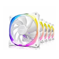 Antec Fusion 5x 120mm ARGB PWM HB white Fans + ARGB Controller, 57.93 CFM, AP 2.11, Noise Level 31.21. Woven Cable, PMW Daisy Chain design, 3 Yrs Wty