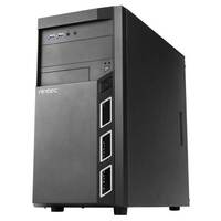 Antec VSK3K550ELITE mATX Case with True Continuous 550w Full Range PSU. 2x USB 3.0 Thermally Advanced Builder's Case. 1x 92mm Fan. Two Years Warranty