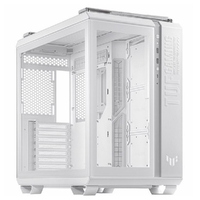 ASUS GT502 TUF Gaming Case White ATX Mid Tower Case,Tool-Free Side Panels,Tempered Glass,8 Expansion Slots,4 x 2.5'/3.5' Combo Bay