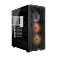 Corsair 3200D RS ARGB Mid-Tower PC Case, Smoke
