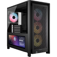 Corsair FRAME 4000D LCD RS ARGB Premium Mid-Tower PC Case, White