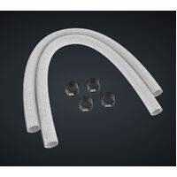 CORSAIR Sleeving Kit for AIO CPU Coolers - 400mm - White, TWO-YEAR WARRANTY