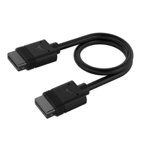 Corsair  iCUE LINK Cable - 200mm x 1 Black. Straight Connecotrs