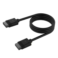 Corsair  iCUE LINK Cable - 600mm x 1 Black. Stright Connectors.