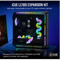 Corsair  iCUE LC100 Smart Lighting Strip Expansion Kit. ICUE Software
