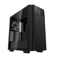 DeepCool CH510 Mesh Digital Mid-Tower ATX Case,Tempered Glass 1 x 120mm Pre-Installed Fans, 2 x 3.5' Drive Bays, 7 x Expansion Slots