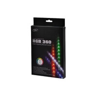 Deepcool RGB Colour LED 360 Strip Lighting Kit (Magnetic), 16.8 Million Colours, Omni Radio(EOL)