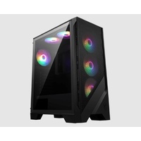 MSI MAG FORGE 120A AIRFLOW ATX Case, 2x USB 3.2, 1x Mic-in / Audio-out, 1x LED, 3x 2.5', 2x 2.5'/3.5', ATX / Micro-ATX / Mini-ITX